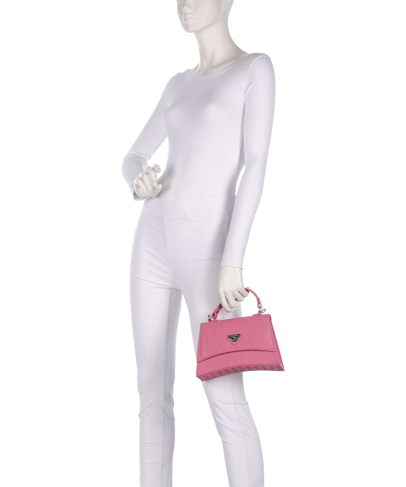 Maison Mollerus Vinerus Romont Handbag bubble pink