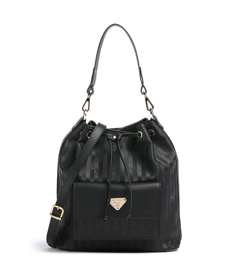 Maison Mollerus Vinerus Nyon Bucket bag classic schwarz