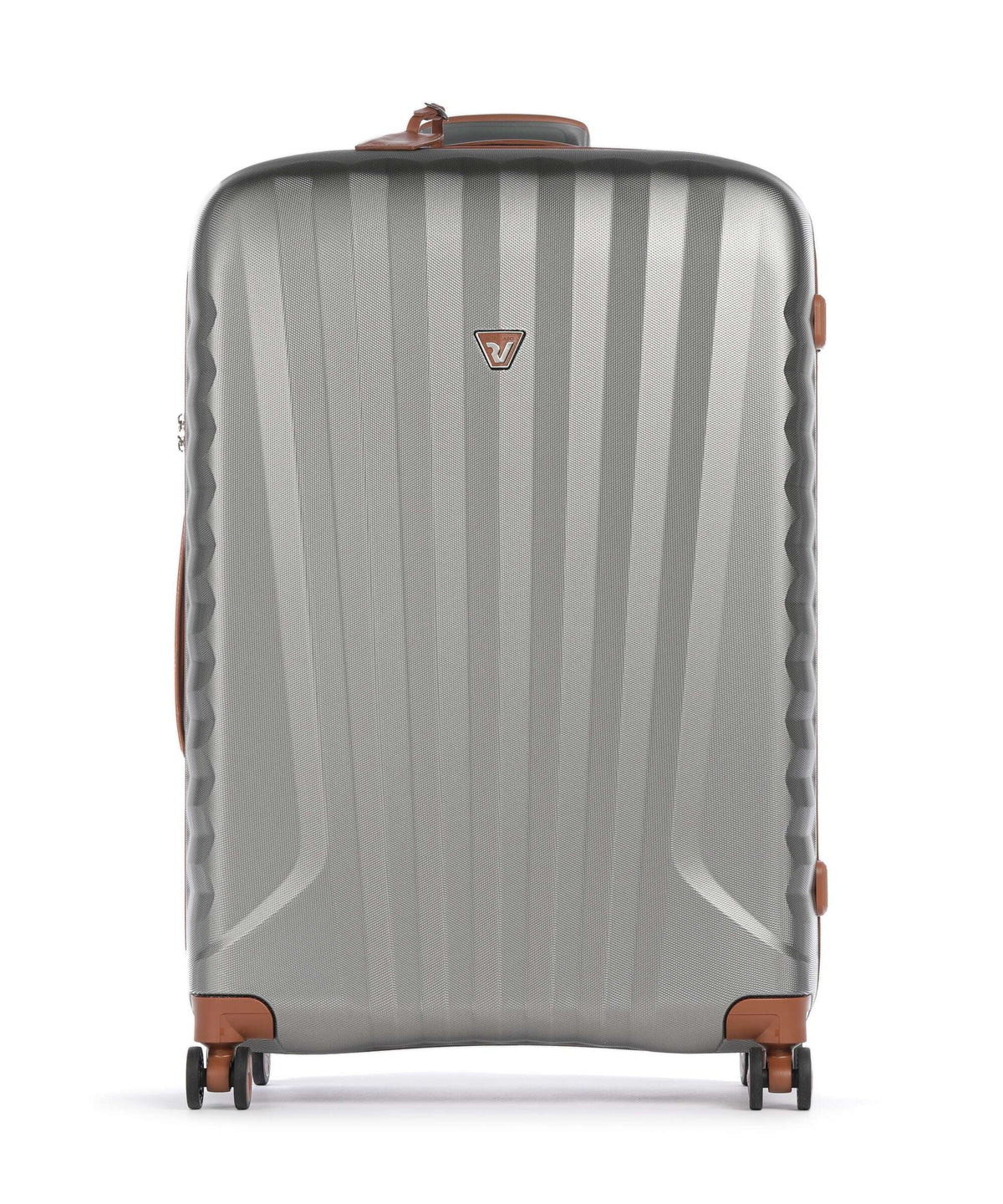 Roncato E-Lite Spinner (4 wheels) titanio/cognac