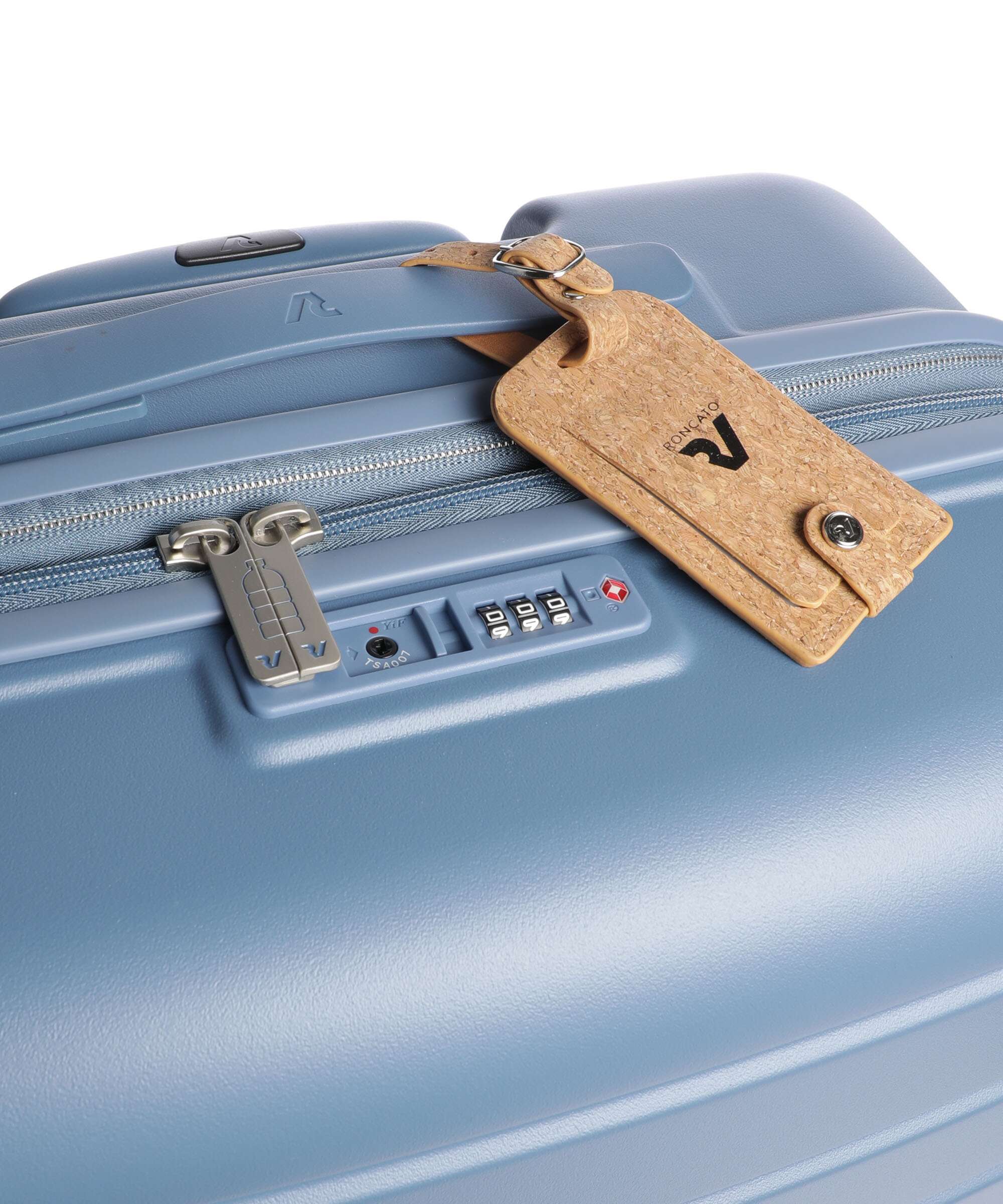 Roncato ReLife Spinner (4 wheels) blu retro