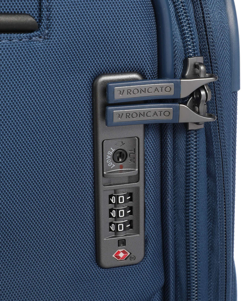 Roncato Gateway Spinner (4 wheels) blue