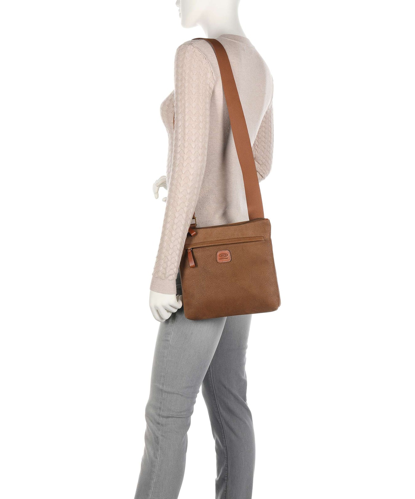 Brics Life Crossbody bag camel