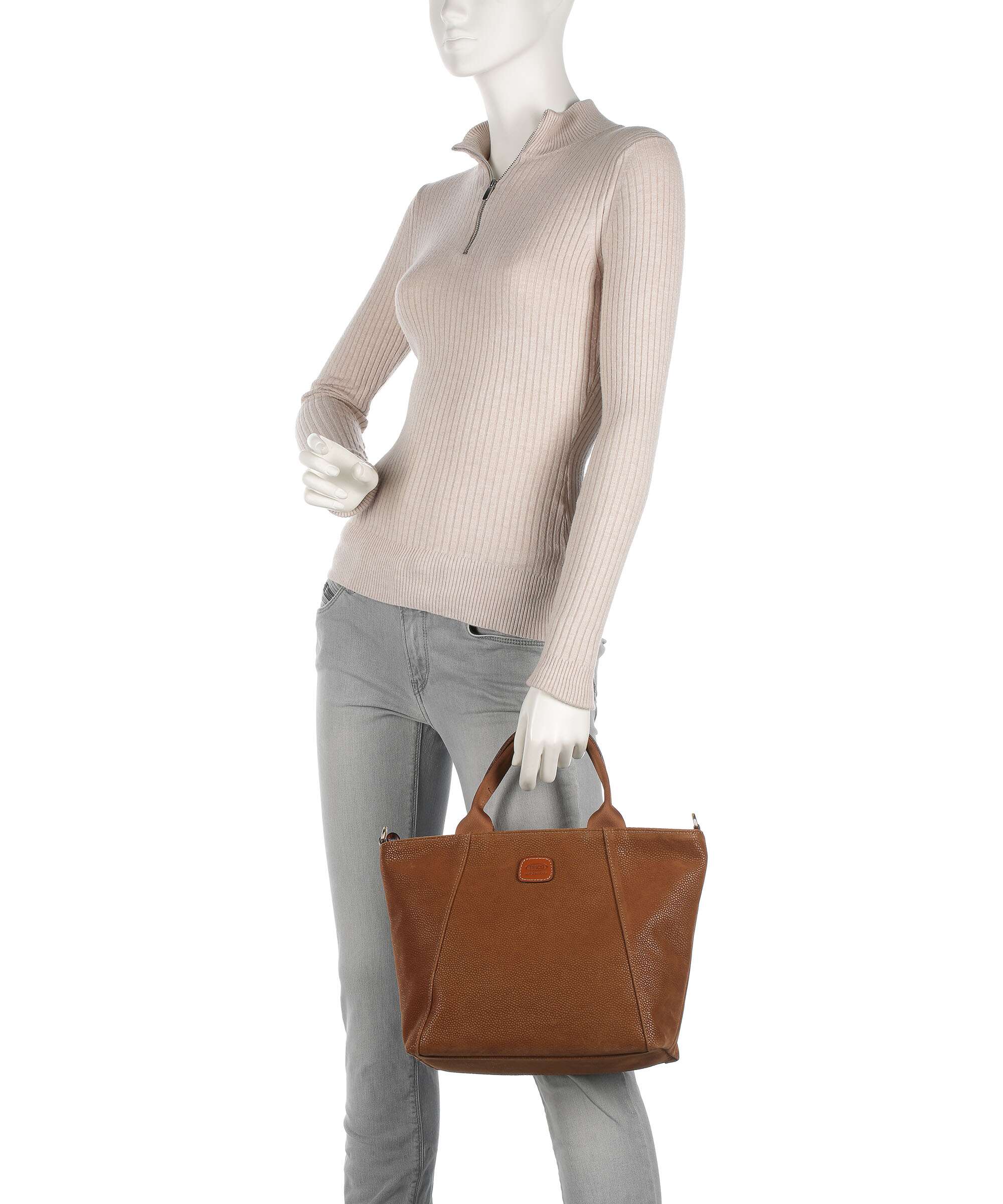 Brics Life Handbag camel