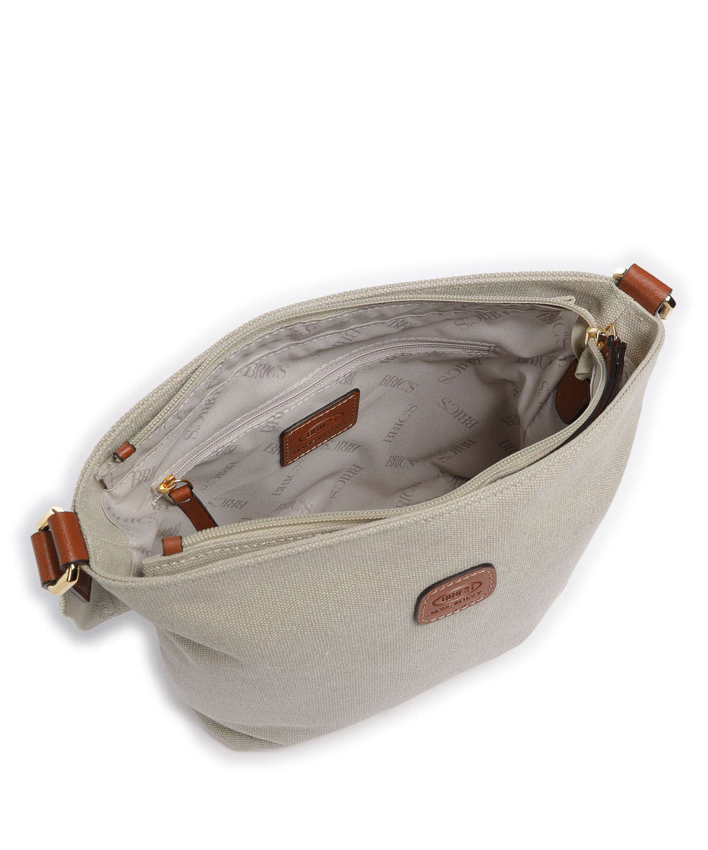 Brics Sorrento Crossbody bag beige
