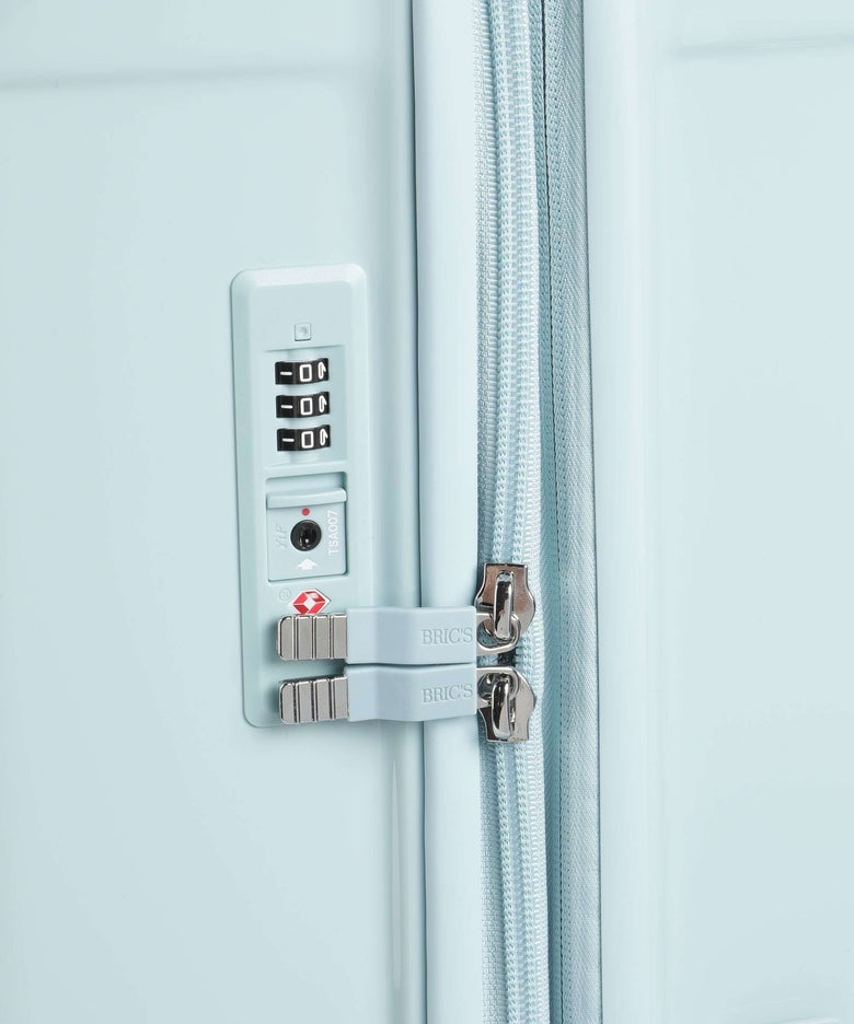 Brics Positano Spinner (4 wheels) hellblau