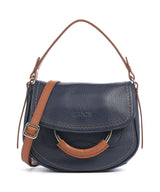 Brics Gondola Stella mini Olkalaukku night blue/caramel