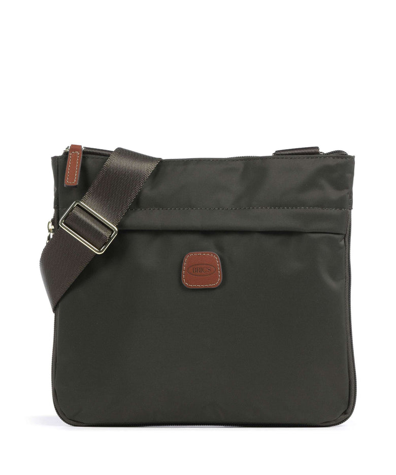 Brics X-Collection Crossbody bag olive
