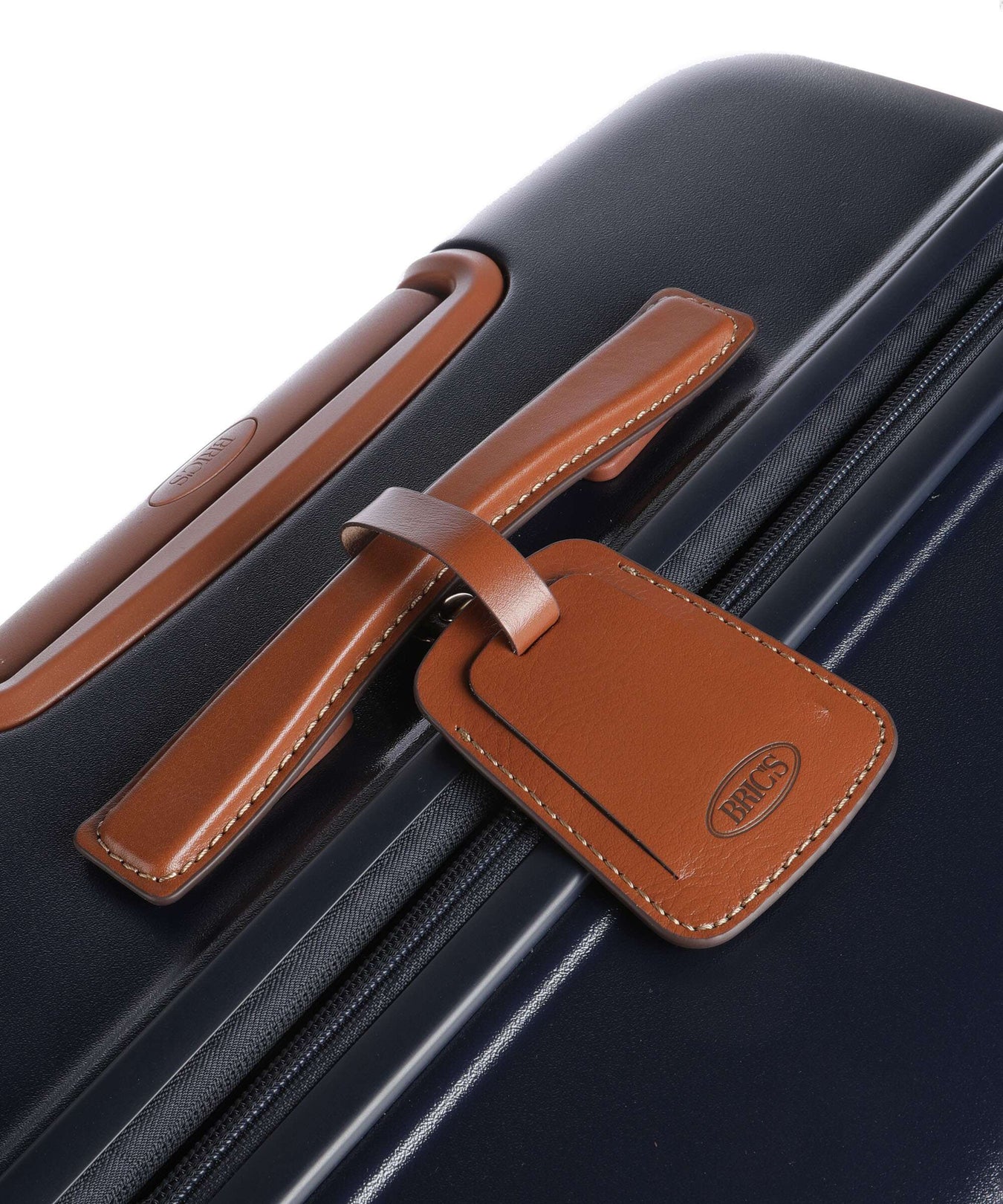 Brics Bellagio Spinner (4 wheels) blue/tan