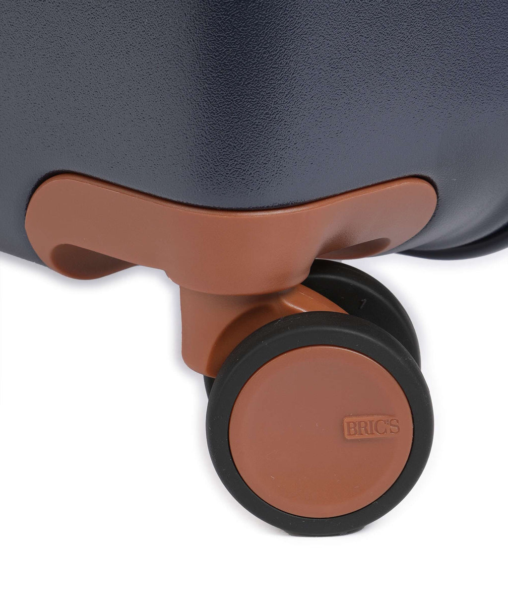 Brics Bellagio Spinner (4 wheels) blue/tan