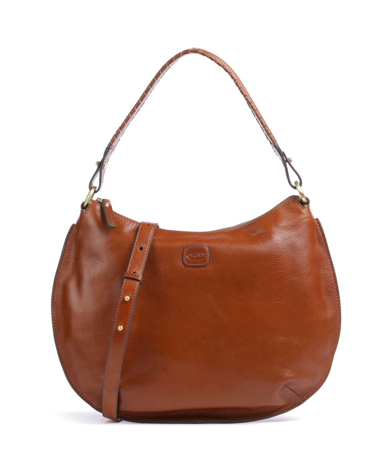 Brics Volterra Hobo bag tobacco