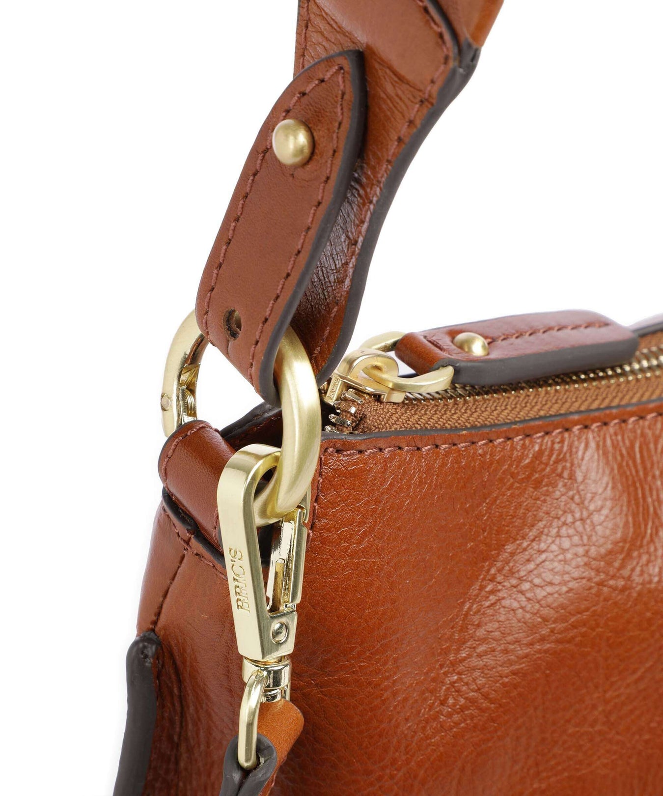 Brics Volterra Hobo bag tobacco