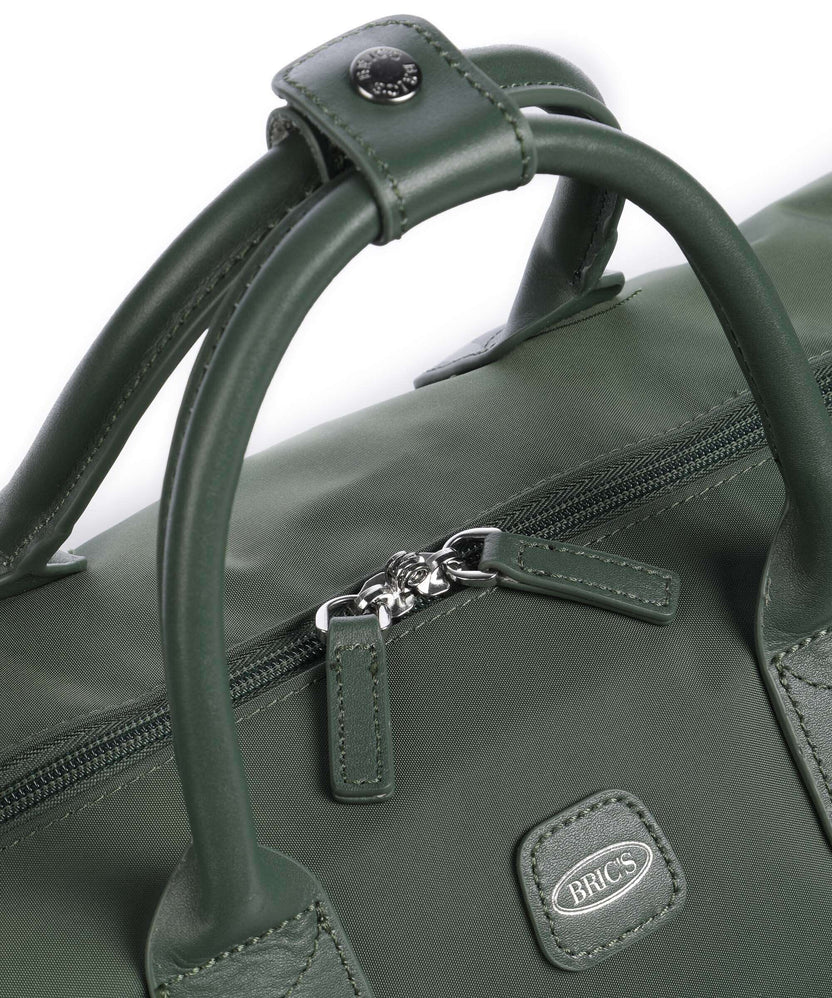 Brics Positano Weekend bag emerald green