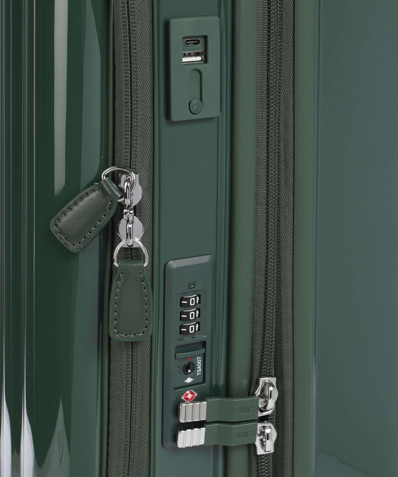 Brics Positano Spinner (4 wheels) emerald green