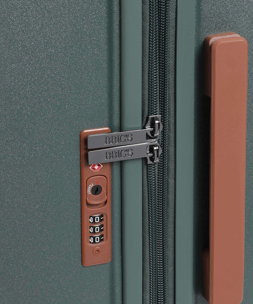 Brics Ferrara Suitcase set (4 wheels) green