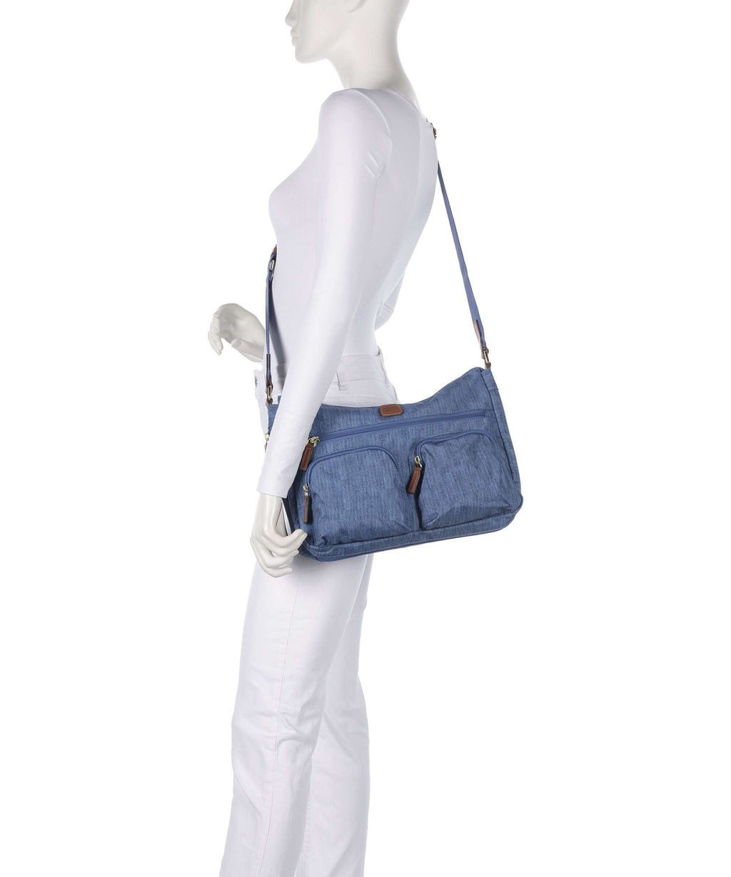 Brics X-Collection Shoulder bag jeans