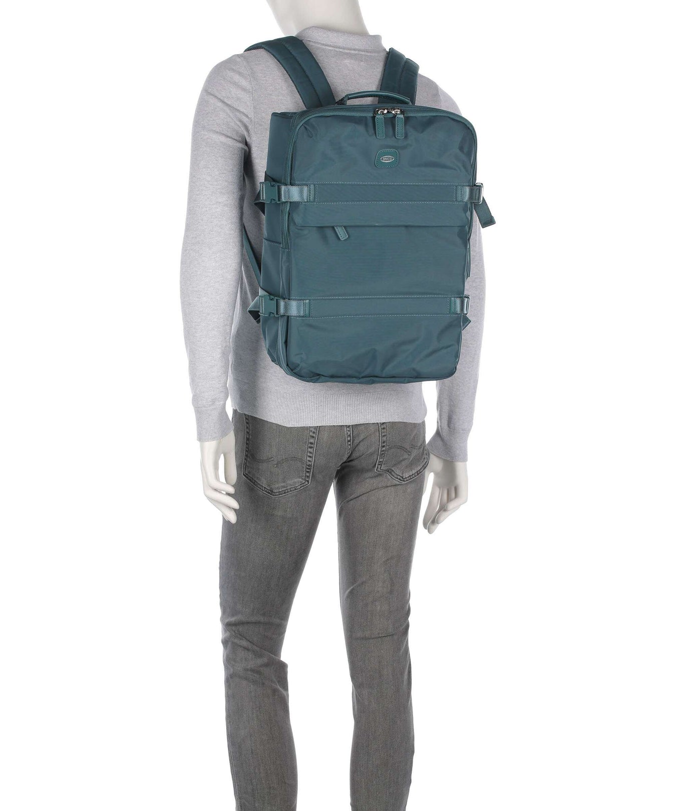 Brics Positano Soft Travel backpack sea green
