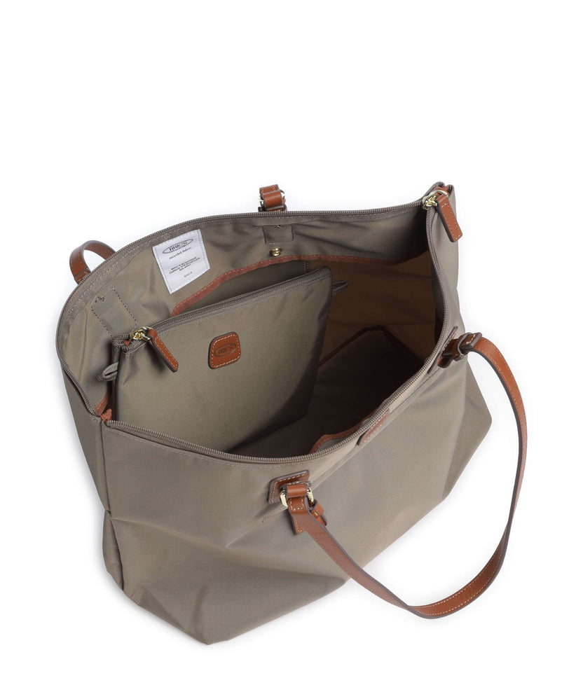 Brics X-Collection L Tote bag nut