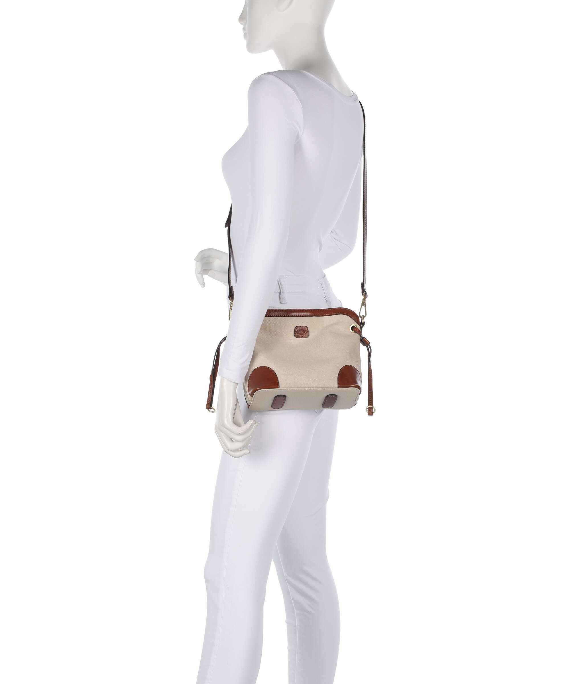 Brics Volterra Small Bucket bag cappuccino