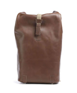 Brooks England Pickwick Leather Small Rullattava reppu dark tan