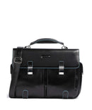 Piquadro Blue Square Briefcase black