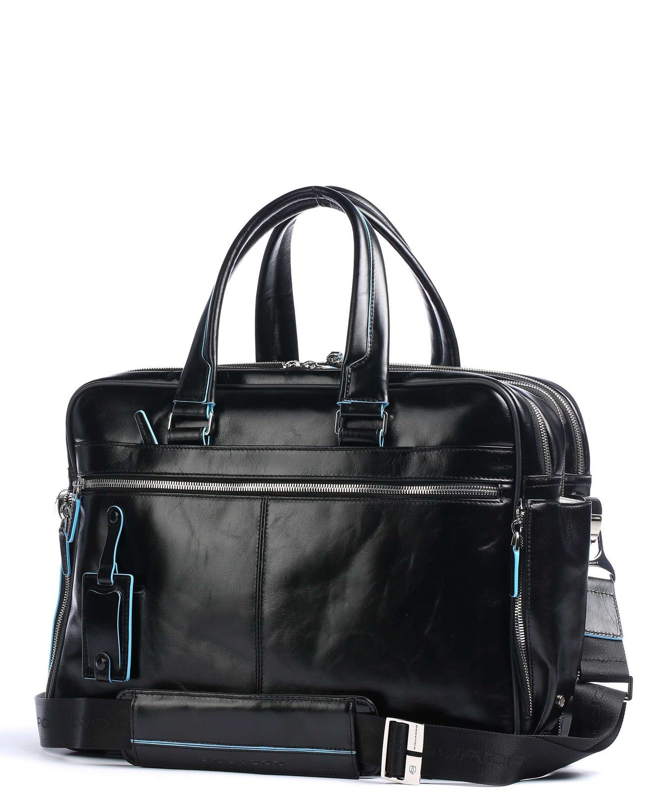 Piquadro Blue Square Briefcase nero
