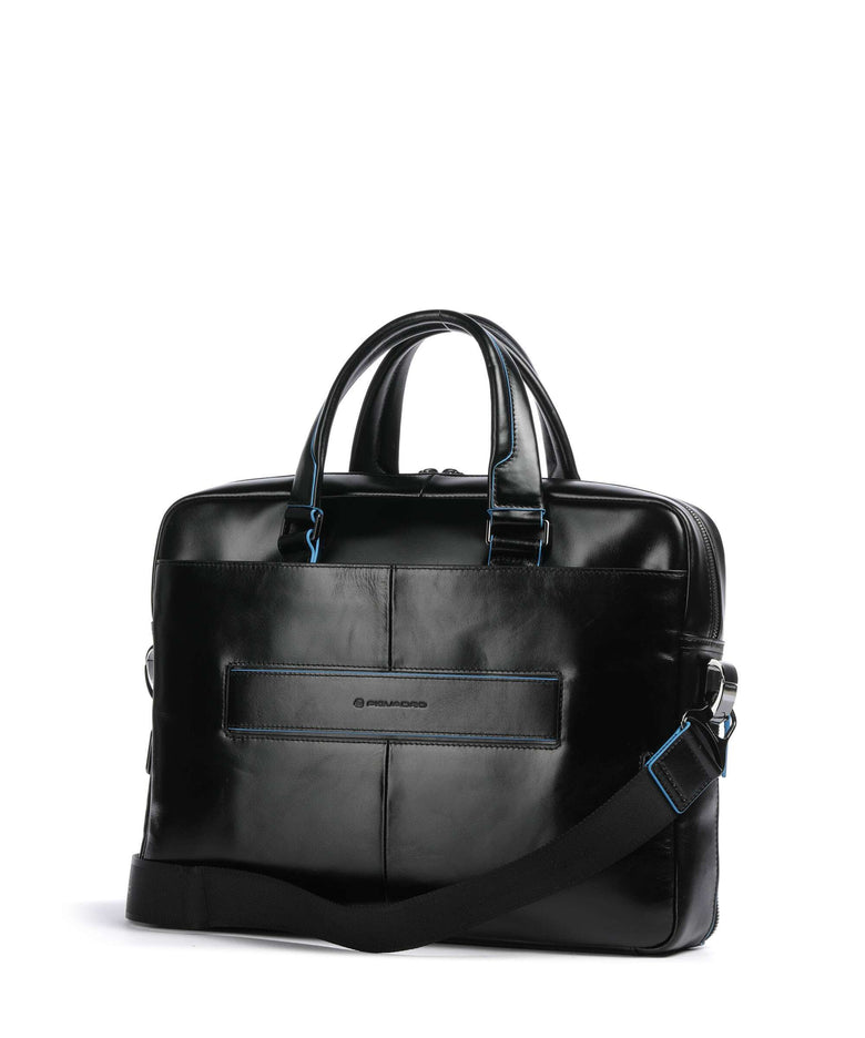 Piquadro Blue Square Briefcase nero