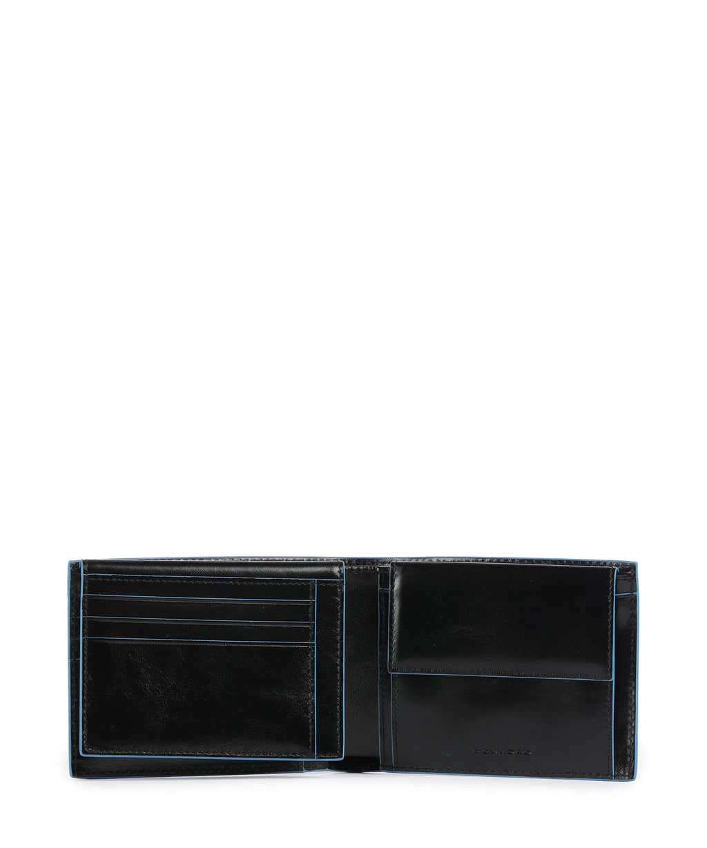 Piquadro Blue Square Wallet black
