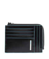 Piquadro Blue Square RFID Maksukorttikotelo black