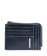 Piquadro Blue Square RFID Maksukorttikotelo dark blue