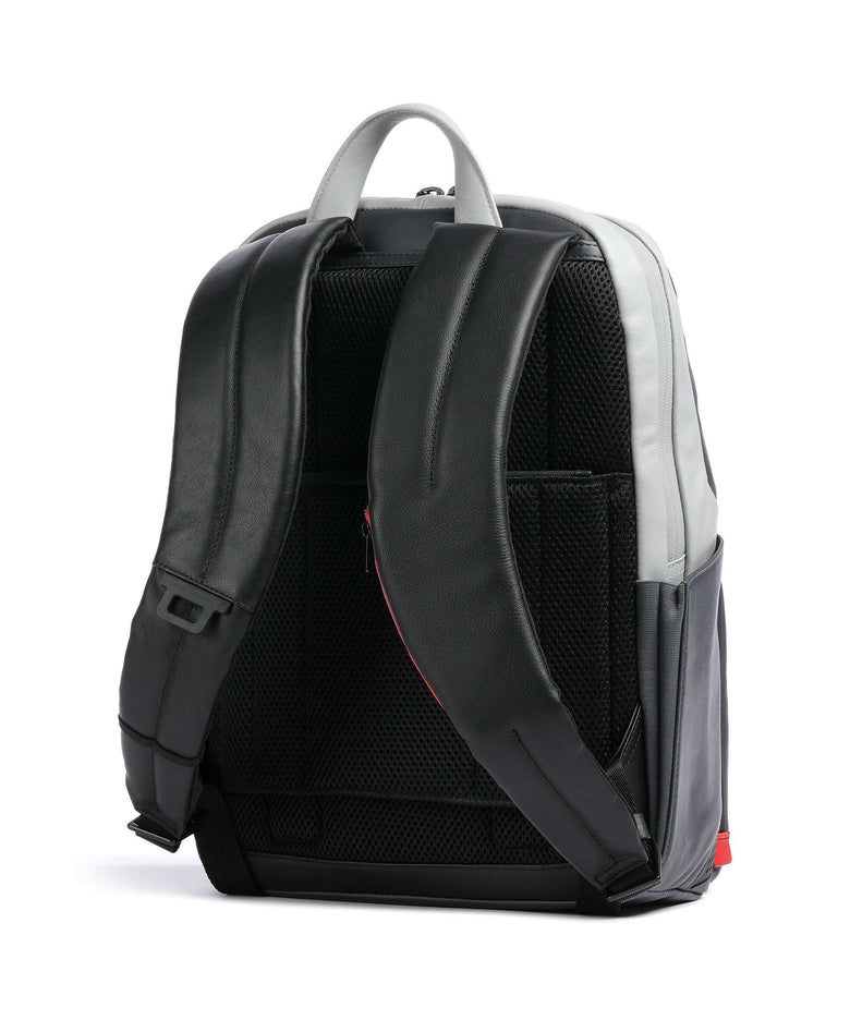 Piquadro Urban Laptop backpack grau/schwarz