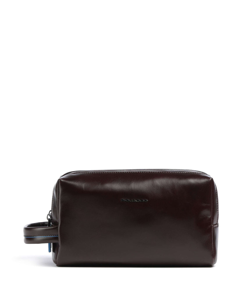 Piquadro Blue Square Toiletry bag mahogany