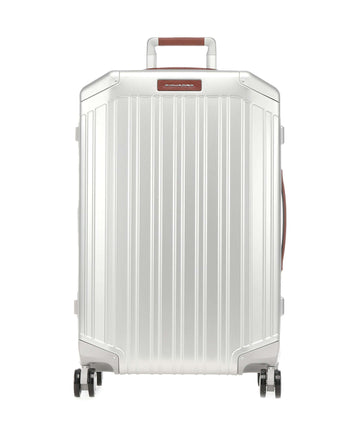 Piquadro Alu 4-Pyöräiset matkalaukku grey/hide