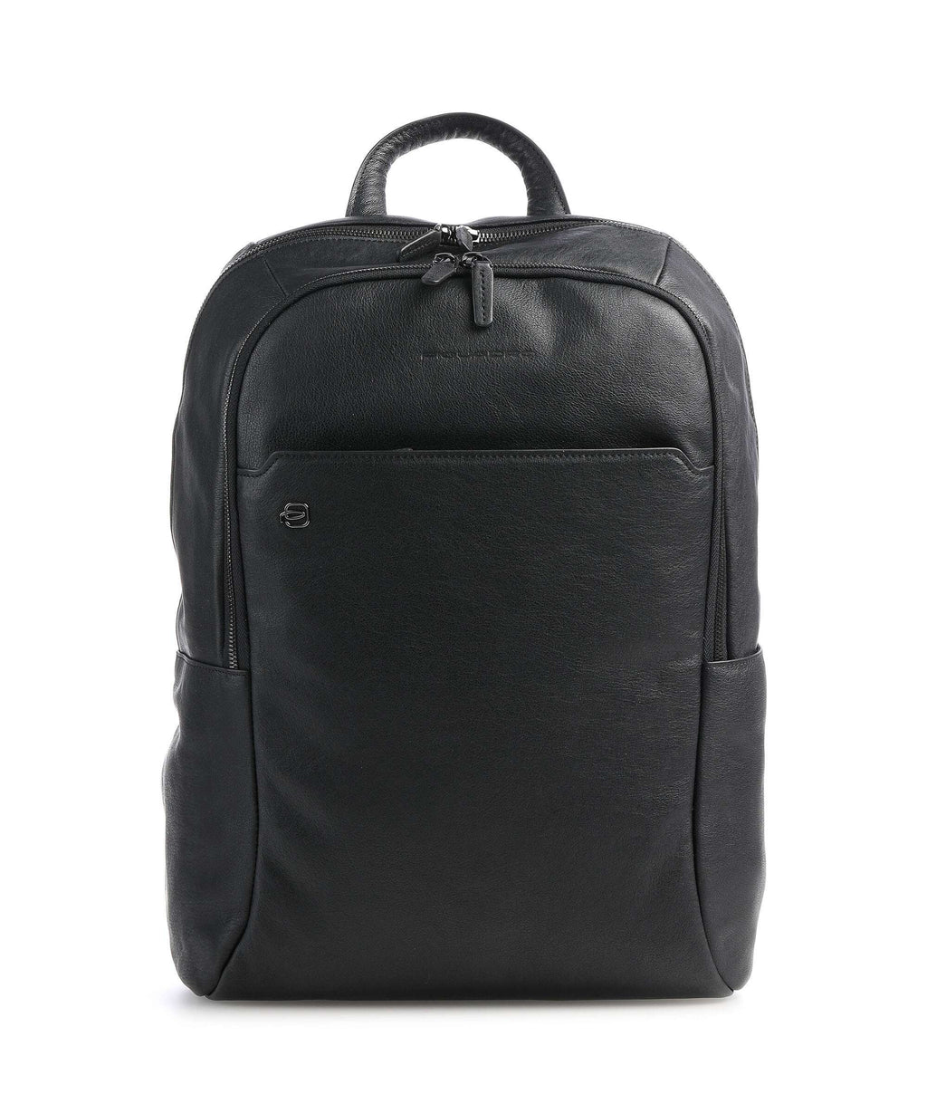Piquadro Black Square Laptop backpack black