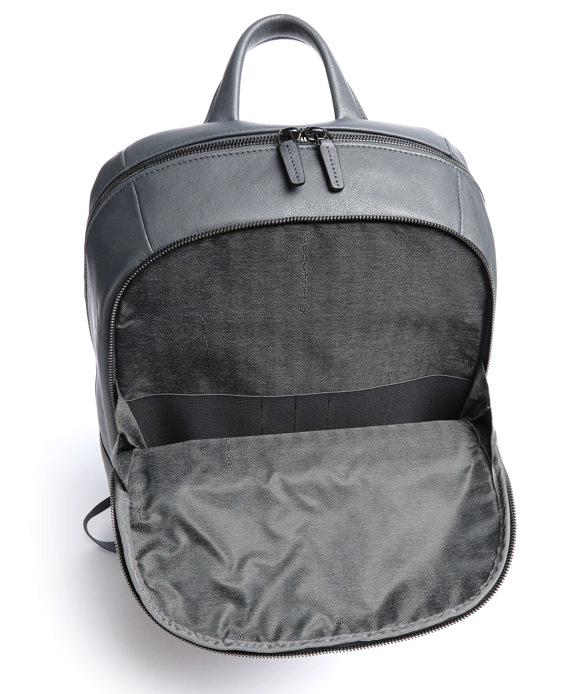 Piquadro Black Square Laptop backpack blue ocean
