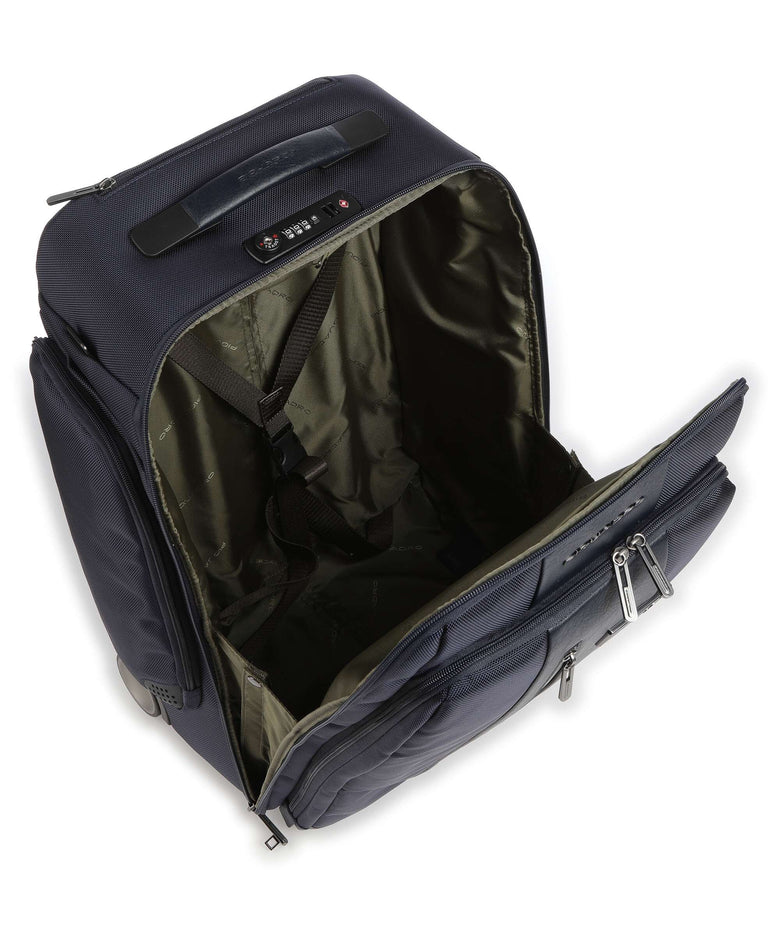 Piquadro Rolling briefcase blue