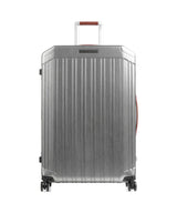 Piquadro PQLM 4-Pyöräiset matkalaukku black/natural tan