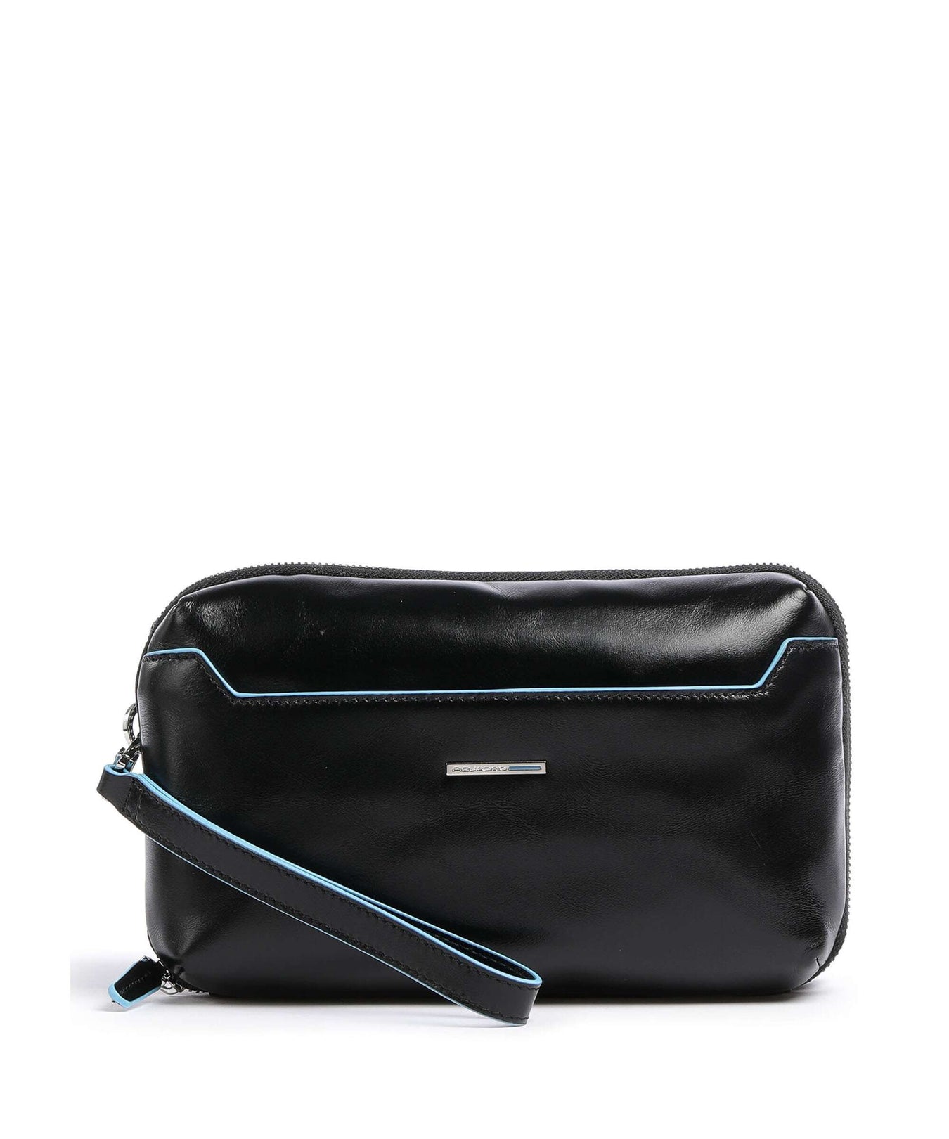 Piquadro Blue Square Wristlet black