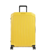 Piquadro 4-Pyöräiset matkalaukku lemon yellow
