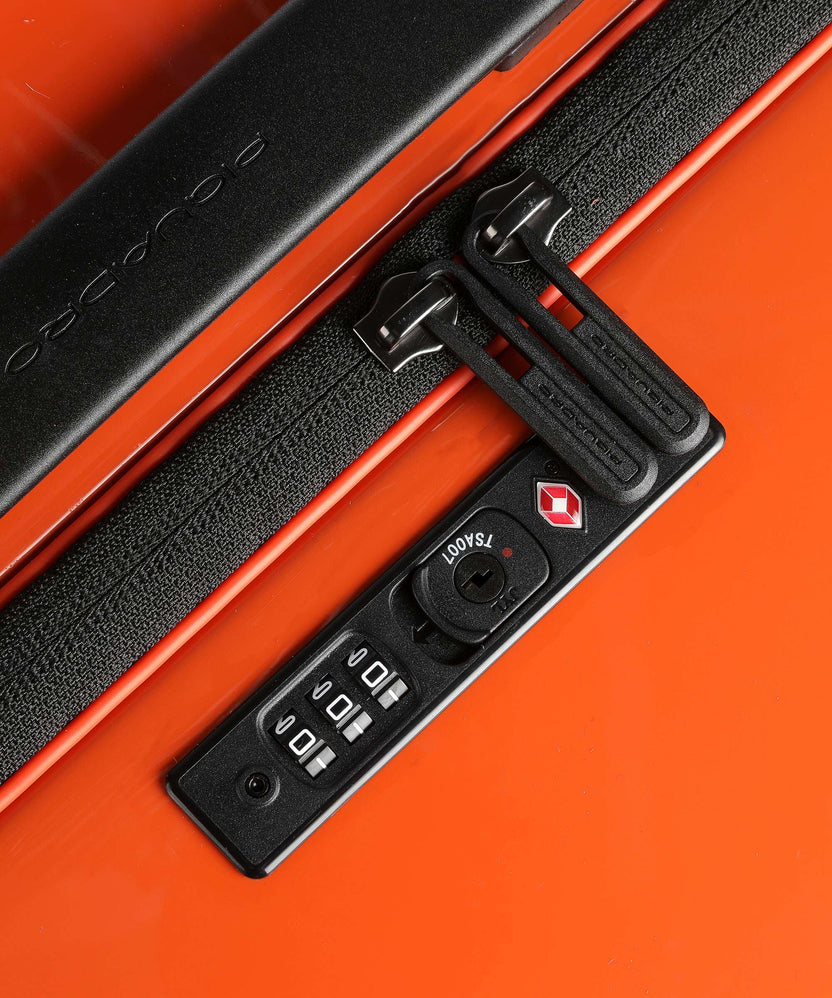 Piquadro Spinner (4 wheels) orange