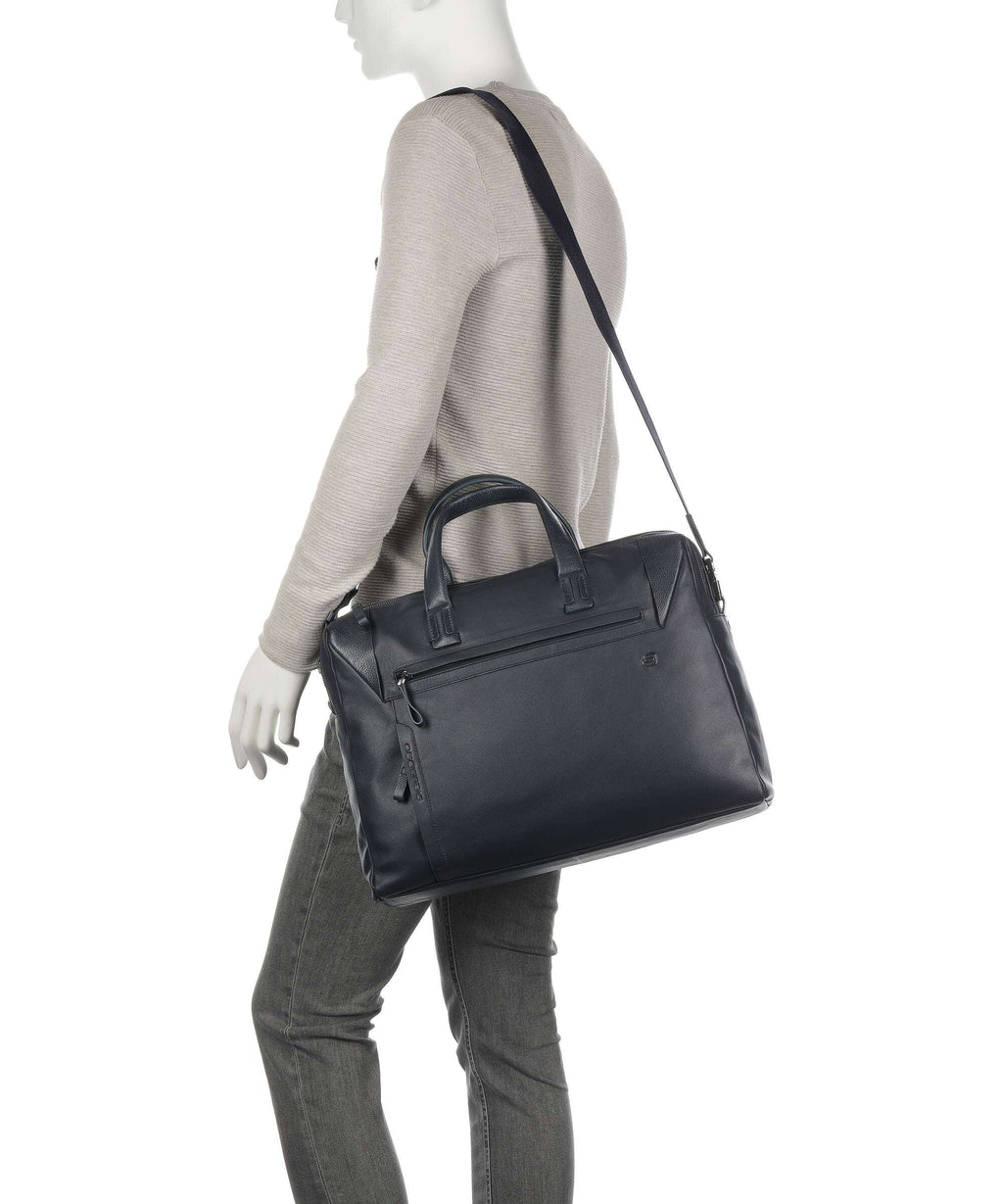 Piquadro PAN Briefcase blue