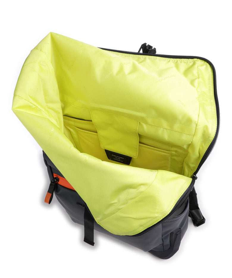 Piquadro Corner 2.0 2.0 Rolltop backpack blue