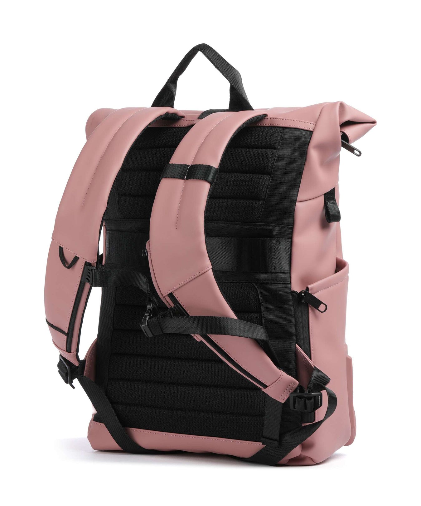 Piquadro Corner 2.0 Rolltop backpack pink