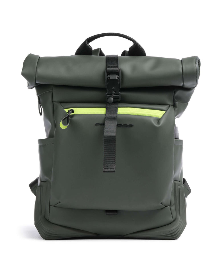 Piquadro Corner 2.0 2.0 Rolltop backpack green