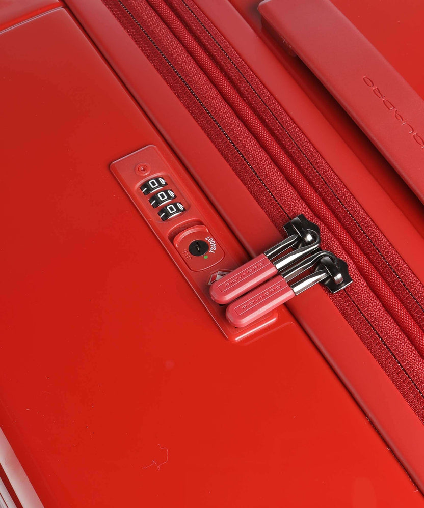 Piquadro PQ Light M Spinner (4 wheels) rosso