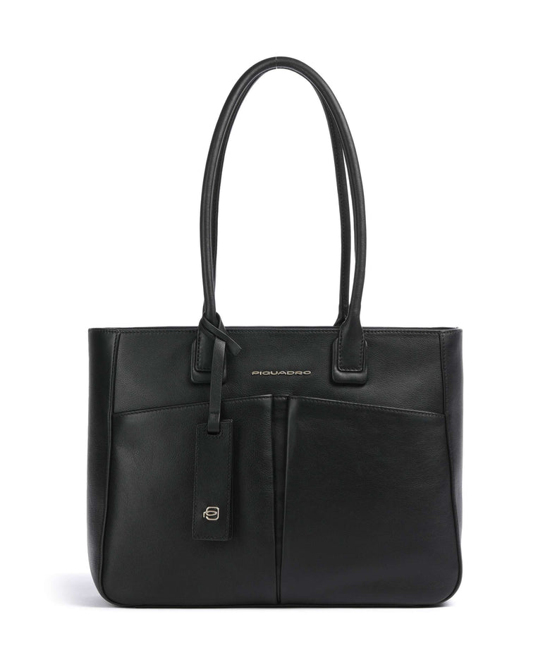 Piquadro Nevet Tote bag nero