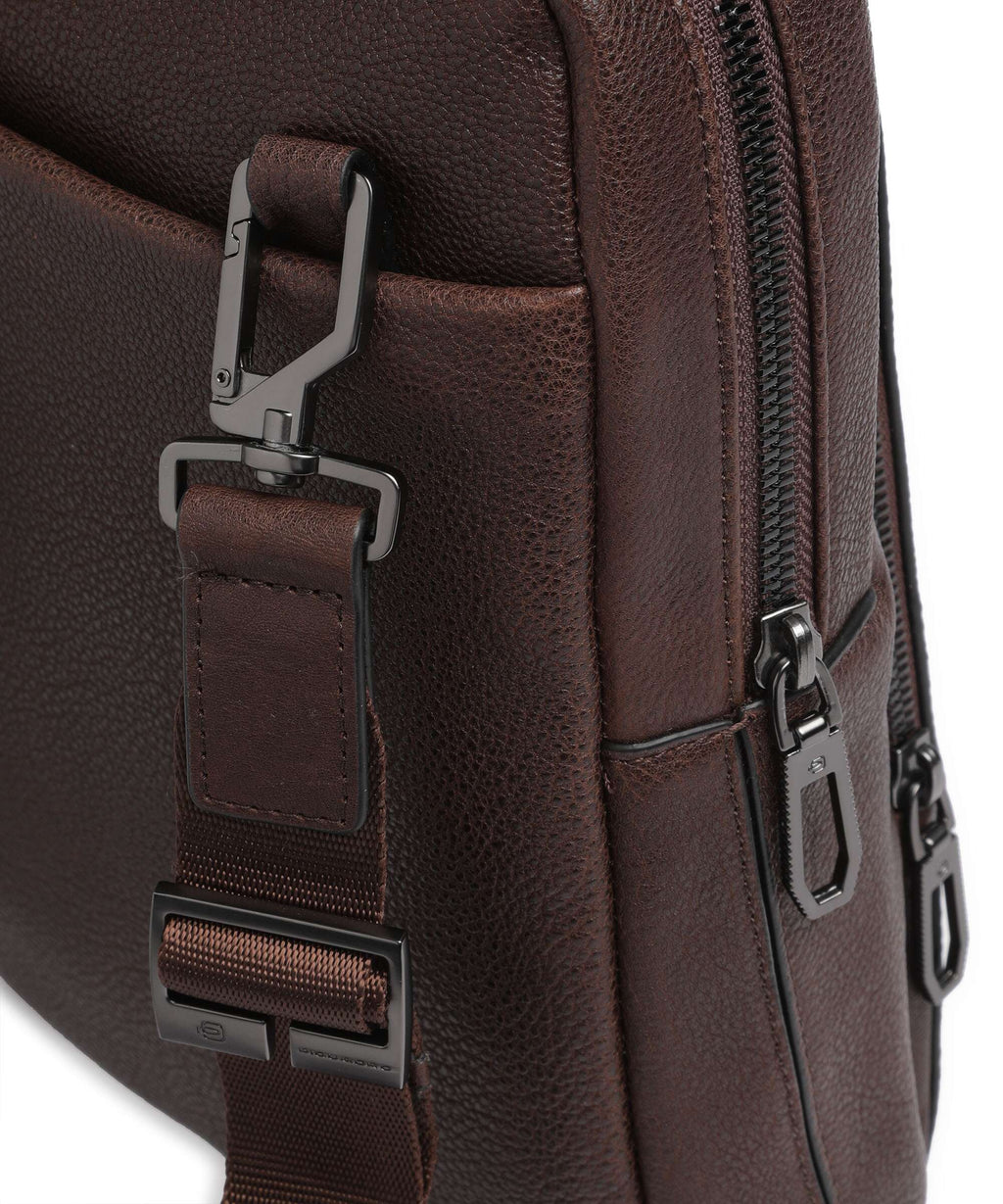 Piquadro Wollem Crossbody bag testa moro