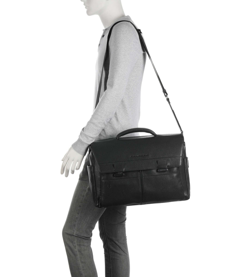 Piquadro Wollem Briefcase nero