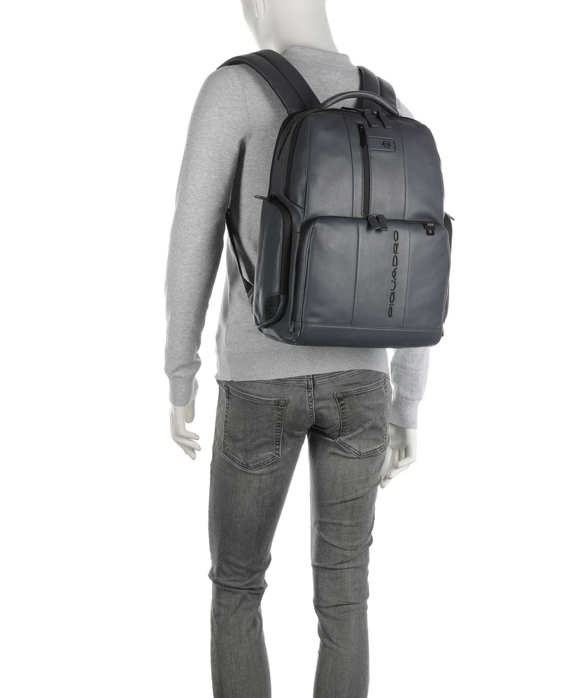 Piquadro Urban LED Laptop backpack grigio