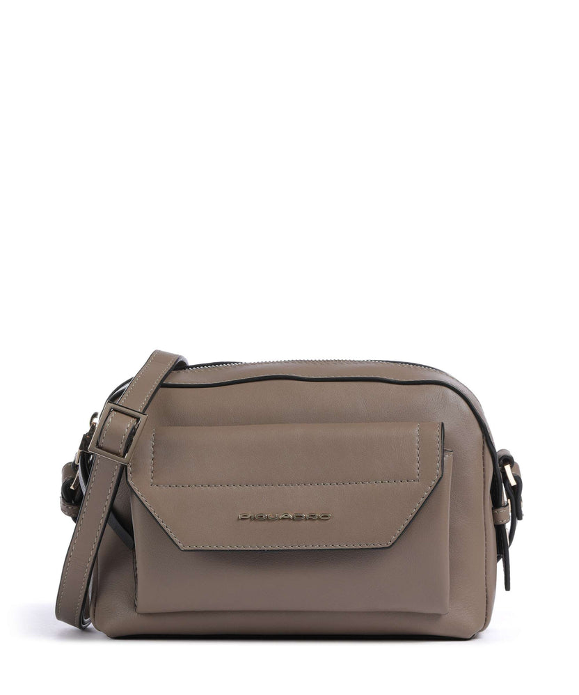 Piquadro Circle Crossbody bag tortora