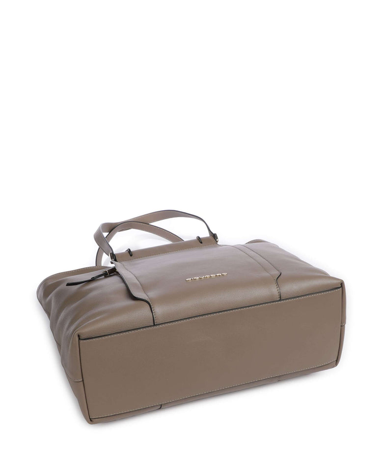 Piquadro Circle Tote bag tortora